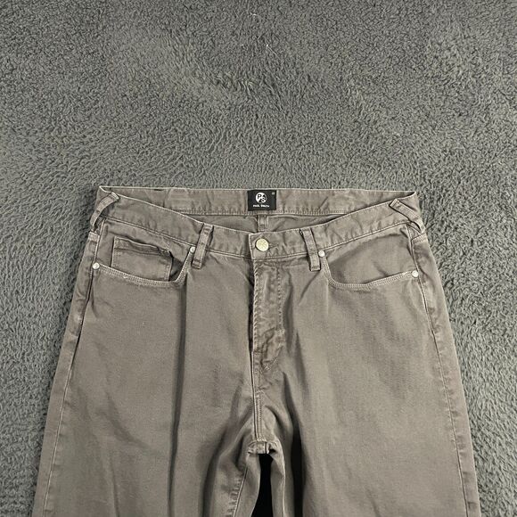 Paul Smith Jeans Mens 32x32 Gray Slim Fit Garment Dyed 9 oz Lightweight Denim - Picture 2 of 16